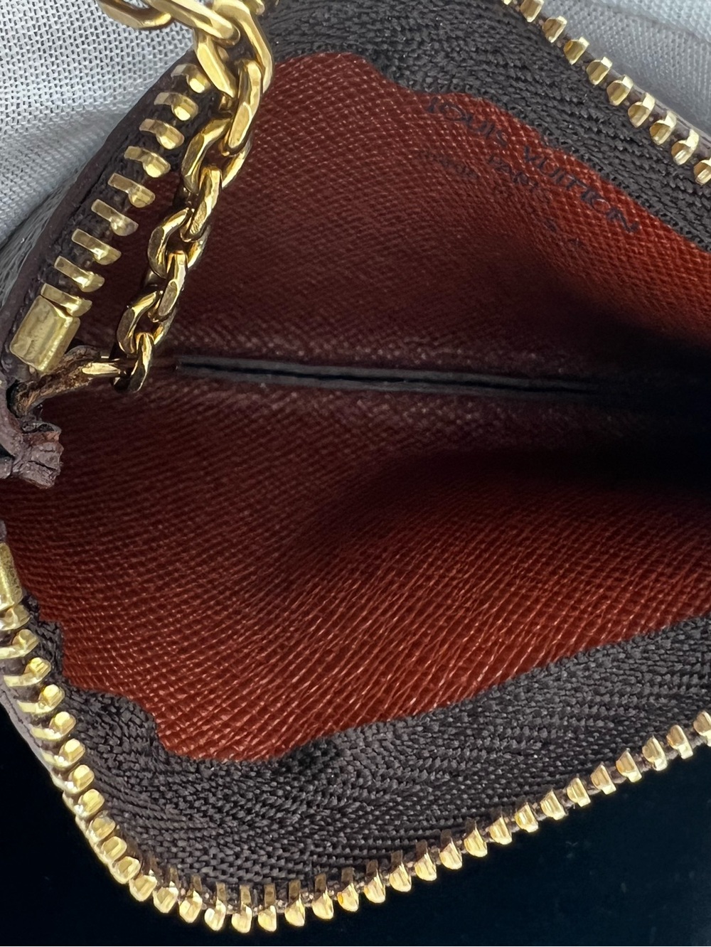 Louis Vuitton Monogram Pochette Clés Coin/Key Pouch - Picture 8 of 9